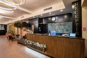 Vstupní hala nebo recepce v ubytování ATLAS Hotel