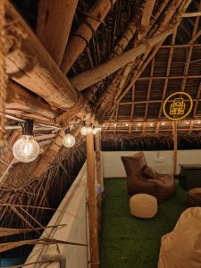Unpack Hostel的休息区