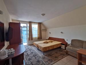 Postel nebo postele na pokoji v ubytování Guest House Georgieva Ravda