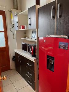 Dapur atau dapur kecil di Alojamiento como en tu casa