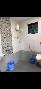 Baðherbergi á Vickys Guest House