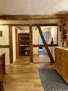 Knihovna v bed and breakfast