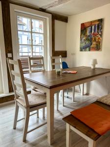 Posezení v ubytování Gästehaus Keins wie meins