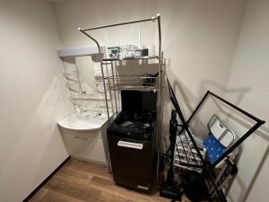 A kitchen or kitchenette at Tsunageru Aomori Yasukata - Vacation STAY 25824v