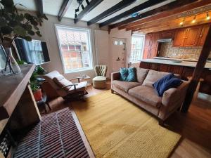 Χώρος καθιστικού στο Bramblewick Cottage