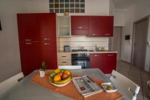Dapur atau dapur kecil di CapoSud - Appartamento Salgari