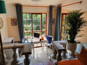 Et opholdsområde på Beckside Cottage