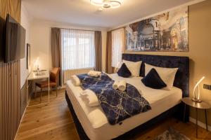 Postel nebo postele na pokoji v ubytování Hotel Schwanen