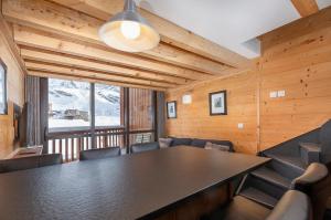 Χώρος καθιστικού στο Val Thorens-Cosy Duplex avec Vue Silveralp 681