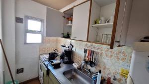 Køkken eller tekøkken på villa gesell 10