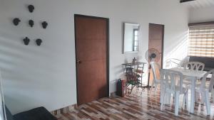 Posezení v ubytování CASA CAMPESTRE LAS MARIAS