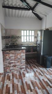 Kuchyň nebo kuchyňský kout v ubytování CASA CAMPESTRE LAS MARIAS