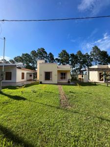 Bygningen som feriehuset ligger i