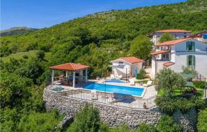 an image of a villa with a swimming pool at Villa Country Lady in Kršan