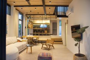 Posezení v ubytování D'Palm Villas