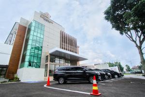 Bangunan di mana terletaknya hotel