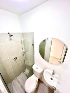 Ванная комната в Casa Estadio laureles