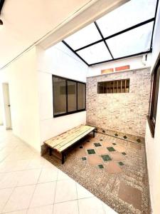 Телевизор и/или развлекательный центр в Casa Estadio laureles