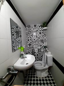 Homestay Xì Trum的一间浴室