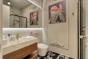 Ένα μπάνιο στο Herastrau Luxury Studios +40 φωτογραφίες