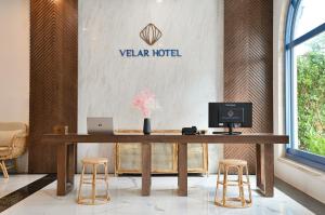 TV a/nebo společenská místnost v ubytování Velar Hotel Con Dao - Vung Tau