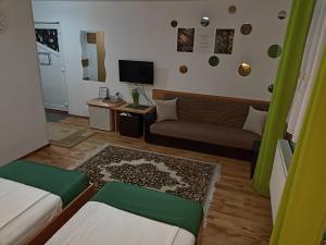 Μια τηλεόραση ή/και κέντρο ψυχαγωγίας στο Pensiunea Verde