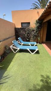 Ogród w obiekcie Vivienda Vacacional Orquidea