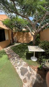 Ogród w obiekcie Vivienda Vacacional Orquidea