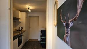 Küche/Küchenzeile in der Unterkunft APARTMENTS KREMSTAL