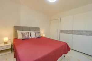 Postel nebo postele na pokoji v ubytování Ivica Super comfortable, newly furnished apartment in a top location