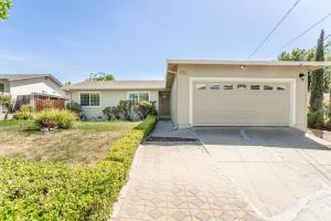 a house with a garage in front of it at Concord 3br w backyard patio nr Mt Diablo SFO-1579 in Concord