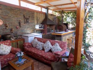 Kuchyň nebo kuchyňský kout v ubytování Hostal Gipuzkoa