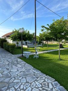 Zahrada ubytování Casa Mare Agios Ioannis Lefkada