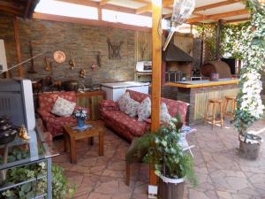 Posezení v ubytování Hostal Gipuzkoa