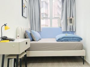 Student Accommodation - 188 Wan Chai Road 객실 침대