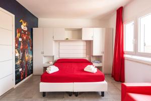 Postel nebo postele na pokoji v ubytování Rabbit Home