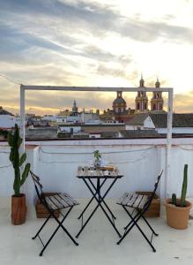 Balkón nebo terasa v ubytování Apartamento Imperial Sevilla city center