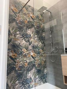 Koupelna v ubytování Dionisio Apartments