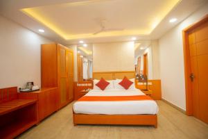 Voodi või voodid majutusasutuse Yog Wellness Resort & Spa By Amritara toas