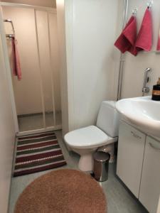 Koupelna v ubytování City Apartment Rovaniemi + 3 fotografie