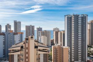 Widok na miasto Benidorm z tego apartamentu