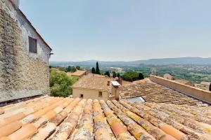 a view from the roof of a building at La Maison du Prince in Grimaud +41 photos