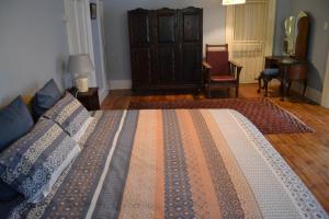 Ένα ή περισσότερα κρεβάτια σε δωμάτιο στο Leicester Guest house