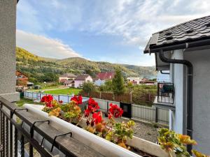 Nespecifikovaný výhled na hory nebo výhled na hory při pohledu z hotelu