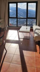 Výhľad na hory alebo výhľad na hory priamo z apartmánu