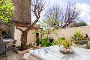 Ogród w obiekcie Appartement très cosy avec cour