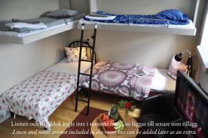 Posteľ alebo postele v izbe v ubytovaní STF Långholmen Hostel