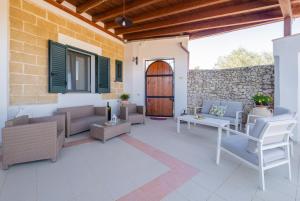 Posezení v ubytování Villa VentoSolare Luxury - Specchia