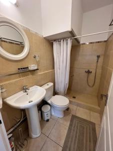 Koupelna v ubytování Tassos Cottage Fiskardo