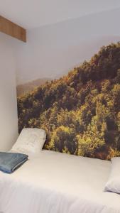 Krevet ili kreveti u jedinici u okviru objekta Mountain Dreams